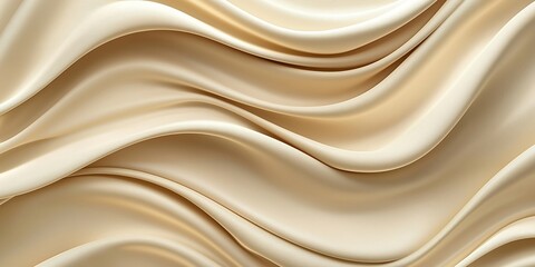 Poster - Elegant golden silk background in sepia tone retro style. Perfect for wedding invitations or decor. Smooth fabric texture in warm color. Timeless design suitable for various print needs.