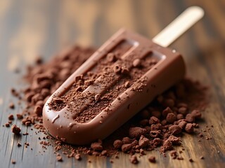 Poster - Chocolate ice cream 