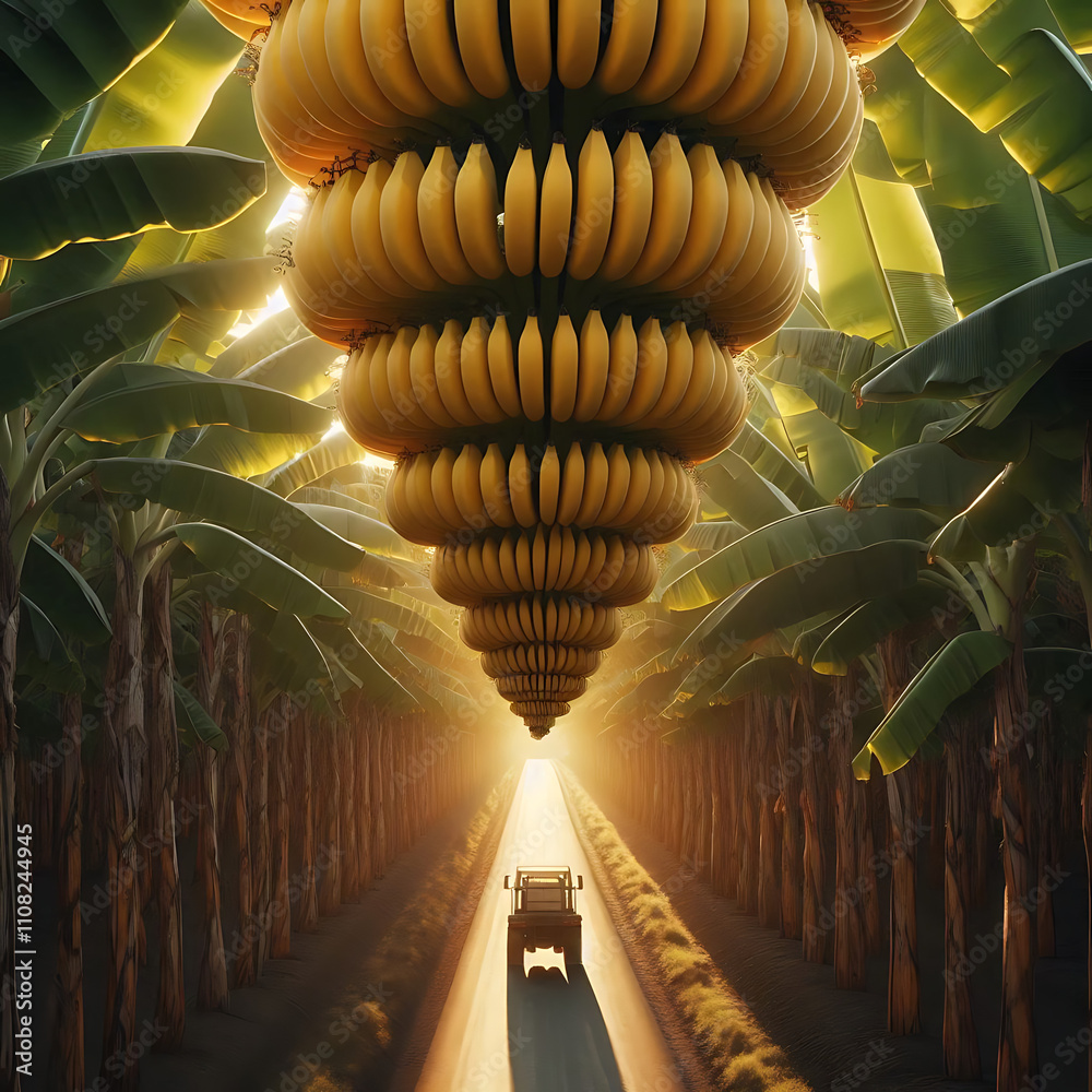 ilustraci-n-de-stock-ripe-yellowing-bananas-hang-in-clusters-on-banana