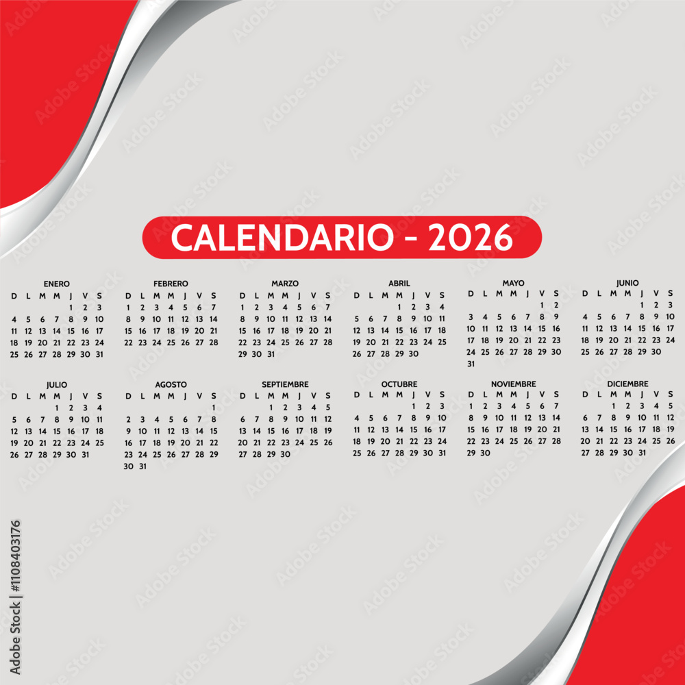 vector-de-stock-desk-calendar-2025-2026-2027-2028-2029-2030-with