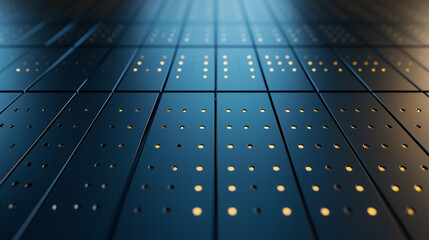 Poster - Dark Metal Room Background 