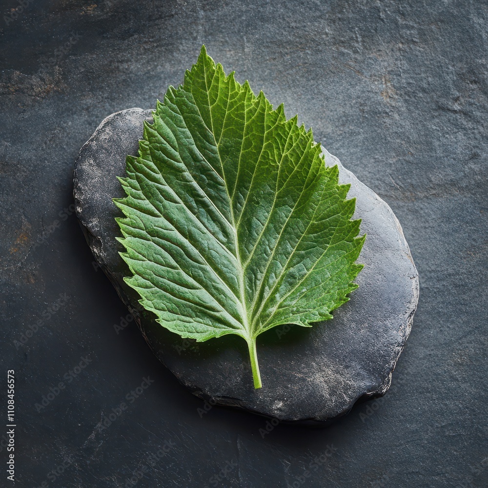 Preparing Fresh Shiso Leaves for Culinary Use in Modern Kitchens ...