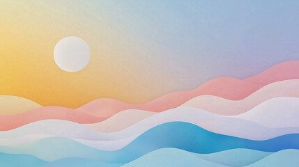 Poster - Illustration of a Surreal Space 