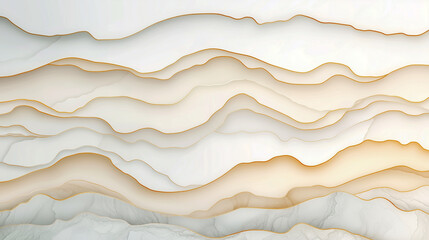 Poster - Luxury gold abstract line art background vector. Mountain topographic map background with golden lines texture 