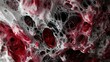 © chesleatsz - Abstract Red And White Organic Texture