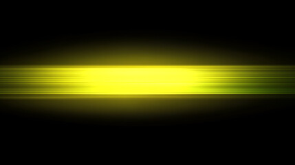 Wall Mural - Abstract Yellow and Green Light Lines Graphic Design