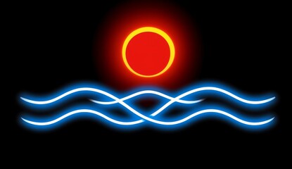 Poster - Modern abstract shapes and vibrant colors as the background, A dynamic flow of contemporary colors,.A backdrop of modern shapes and vivid hues, Contemporary vibrant and flowing design,.A background