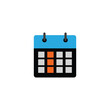 © JAHID DESIGNER - Calendar icon on white background.