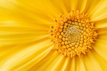 Poster - Bright Sunflower Close-Up with Fibonacci Spiral for Fibonacci Day and Celebrations like Earth Day and Arbor Day
