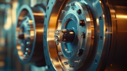 Poster - Precision Engineered Metal Rotating Mechanism Components