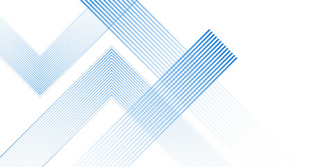 Aufkleber - Modern Simple Blue Gradients dynamic shape line Background. Abstract geometric shine and layer element background Template for branding business technology concept presentation vector Institution.