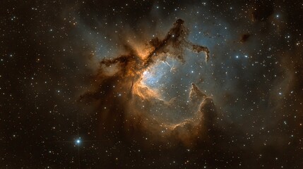 Wall Mural - Exploring the cosmic wonders outer space astronomy visualization dark universe immersive experience astrophysics insights