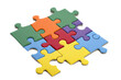 © Your Choice - Colorful puzzle pieces arranged in a playful manner on a white background highlighting creativity and problem-solving skills
