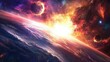 © nontawat - Astronomers examine cosmic events like solar flares and gamma-ray bursts to understand their impact on space weather and their potential effects on Earth