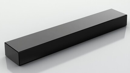 Poster - Black Rectangular Box On White Background