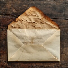 Poster - Open envelope with letter