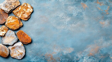 Aufkleber - Creating tranquility aesthetic natural stone arrangements at home