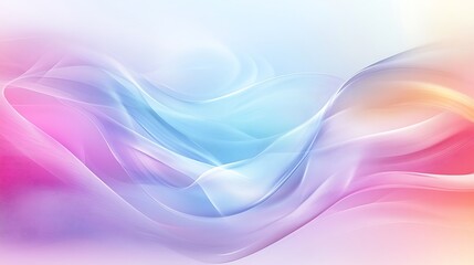 Poster - A stunning abstract background featuring pastel and gentle tones blended seamlessly, with bright, colorful accents creating a serene yet lively composition