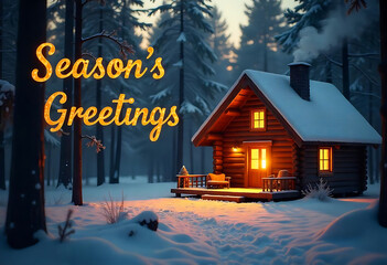 Aufkleber - Christmas holidays greeting banner template