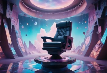 Wall Mural - gaming chair