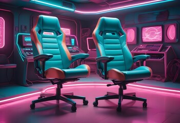 Wall Mural - gaming chair