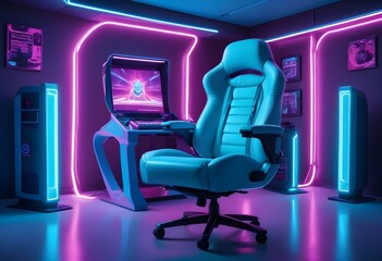 Wall Mural - gaming chair