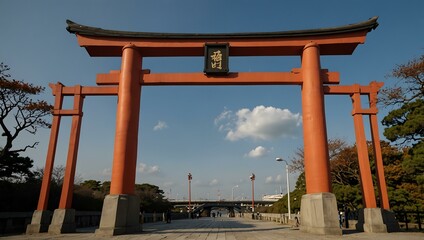 Wall Mural - Tori gate.