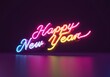 © Rizka - Happy New Year Neon Sign