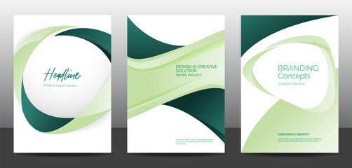Wall Mural - template vector design for brochure, annualreport, corporate presentation, portfolio, flyer, layout 
