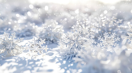 snowflake background