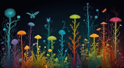 Aufkleber - abstract background 
