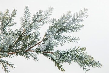 Poster - A detailed image of a tree branch with leaves and twigs, perfect for nature or outdoor-themed designs