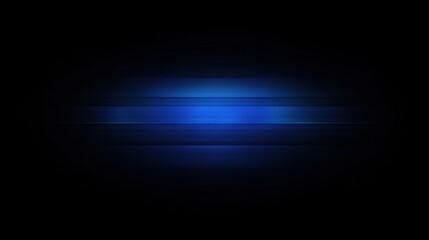 Poster - Deep blue background transitioning to black vignette edges, evoking simplicity and professionalism