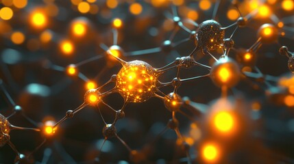 Poster - A close-up shot of a bunch of bright yellow balls