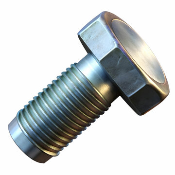 bolt on white background