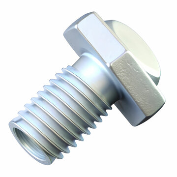bolt on white background
