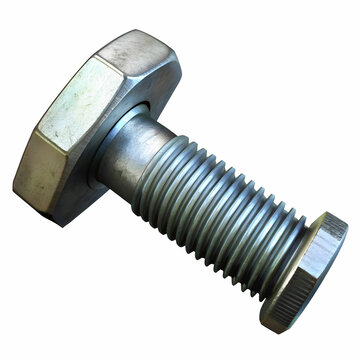 bolt on white background