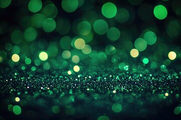 Poster - A detailed view of a dark green and black surface, great for illustrating textures or abstract designs