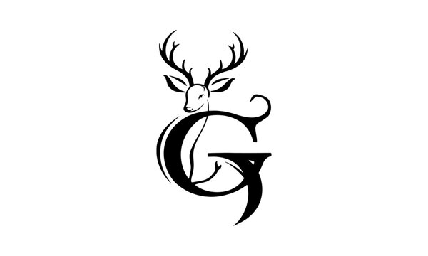 Creative G Letter Logo Design Fully Vectorized Editable.