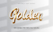 © Impixdesign - Editable 3d golden text effect, luxury typography, realistic logo mockup and social media business symbol with shiny metal gold, glitter light, sparkle and shadow overlay background. Gold text effect.