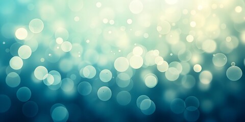 blue bokeh background