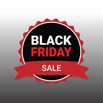 Black friday sale banner. Black Friday Sale Event Template. Vector illustration