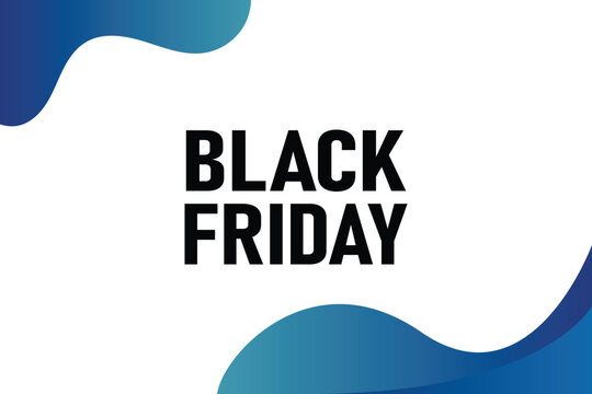 Black friday sale banner. Black Friday Sale Event Template. Vector illustration