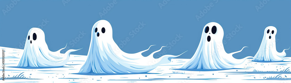 Ghosts are the remnants of unfinished lives: Visualize ghostly figures ...