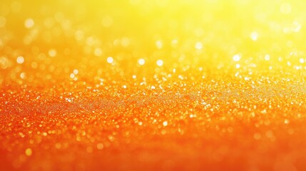 Aufkleber - A vibrant gradient of glittering gold and orange, creating a warm and inviting atmosphere.
