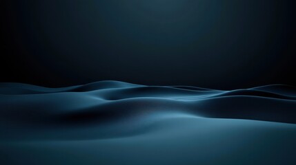 Poster - Smooth blue gradient background with a subtle black vignette, creating a clean and professional studio banner design