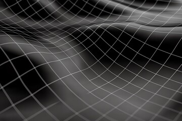 Poster - This image features a textured surface with a grid pattern, creating a sense of depth and motion. Ideal for backgrounds, presentations, or digital design projects.