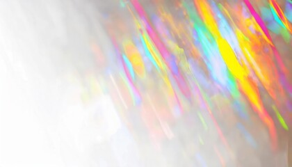 Aufkleber - Ethereal Iridescent Light Patterns. Perfect for Abstract Art, Digital Wallpaper, Holiday Themes, or Trendy Visual Branding Concepts with Holographic and Prism Like Effects