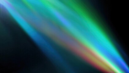 Wall Mural - Vivid Abstract Light Streaks in Green, Blue, and Aqua Tones. Perfect for Modern Digital Backgrounds, Futuristic Design Projects, or Event Branding with Atmospheric Gradient Visuals