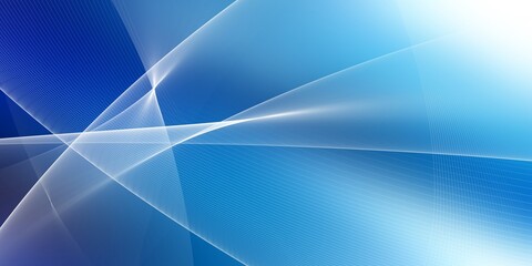 Poster - Modern simple light blue white abstract business corporate presentation background with line stripes